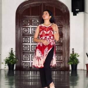 Charming Short Printed Kurti - Everyday Style