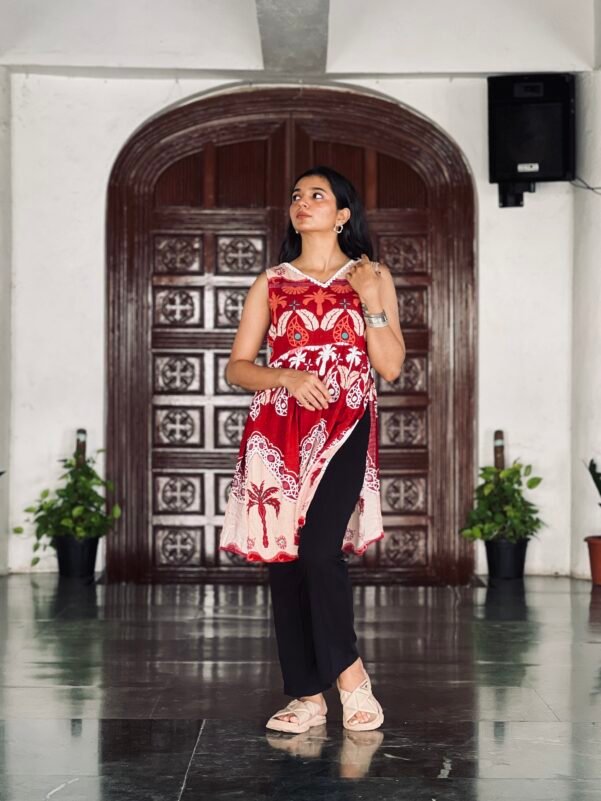 Charming Short Printed Kurti - Everyday Style